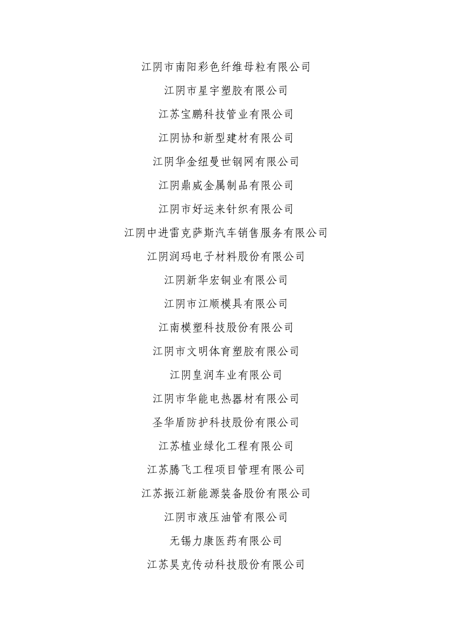 無(wú)錫市重合同守信用企業(yè)公告